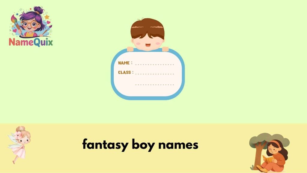 fantasy boy names