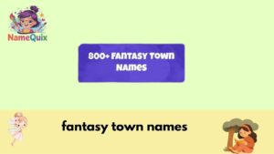 fantasy town names