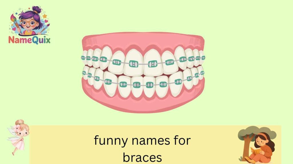 funny names for braces