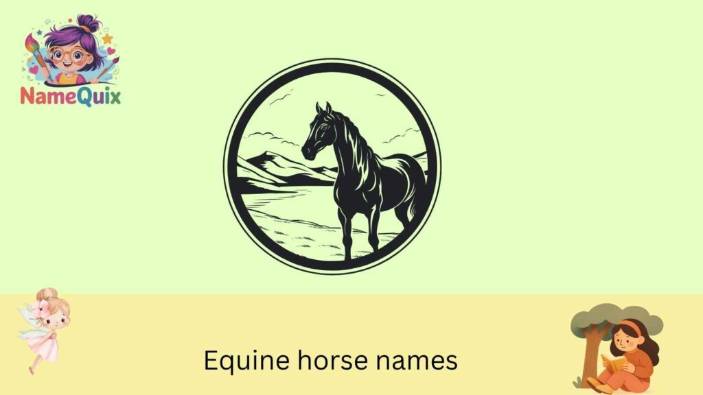 Equine horse names