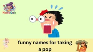 funny names for taking a pop