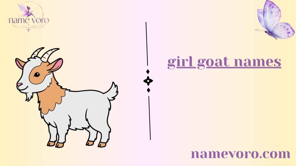girl goat names